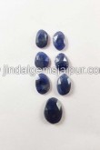 Blue Sapphire Rose Cut Slices